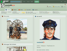 Tablet Screenshot of nessi6688.deviantart.com
