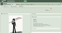 Desktop Screenshot of jfreeze.deviantart.com