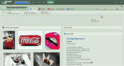 Desktop Screenshot of iheartgeorgesampson.deviantart.com