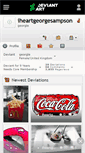 Mobile Screenshot of iheartgeorgesampson.deviantart.com