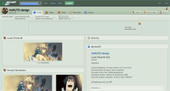 Desktop Screenshot of naruto-design.deviantart.com