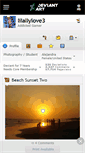 Mobile Screenshot of lilallylove3.deviantart.com