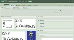 Desktop Screenshot of dialgafan.deviantart.com