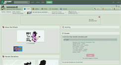 Desktop Screenshot of imimicbird5.deviantart.com
