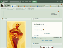 Tablet Screenshot of karljapz.deviantart.com