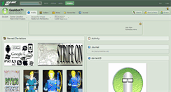 Desktop Screenshot of geekbot71.deviantart.com