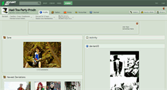 Desktop Screenshot of mad-tea-party-prodn.deviantart.com
