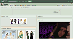 Desktop Screenshot of batness.deviantart.com