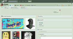 Desktop Screenshot of dcastle.deviantart.com