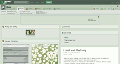 Desktop Screenshot of okiu.deviantart.com