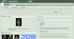 Desktop Screenshot of panda203.deviantart.com