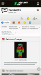 Mobile Screenshot of panda203.deviantart.com