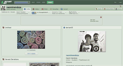 Desktop Screenshot of naomimendoza.deviantart.com