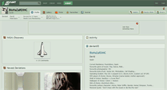 Desktop Screenshot of biohazardinc.deviantart.com
