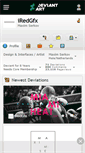Mobile Screenshot of iredgfx.deviantart.com