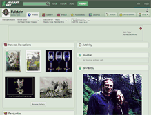 Tablet Screenshot of fulstein.deviantart.com