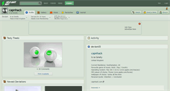 Desktop Screenshot of capnhack.deviantart.com