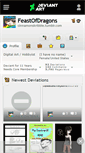 Mobile Screenshot of feastofdragons.deviantart.com