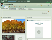 Tablet Screenshot of jwt-photography.deviantart.com