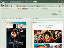 Tablet Screenshot of ddsign.deviantart.com