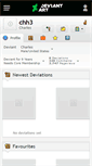 Mobile Screenshot of chh3.deviantart.com