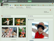 Tablet Screenshot of boikem.deviantart.com