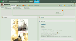 Desktop Screenshot of angeliqu3.deviantart.com