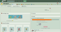 Desktop Screenshot of infernape57.deviantart.com