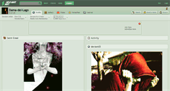 Desktop Screenshot of dama-del-lago.deviantart.com