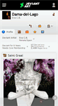 Mobile Screenshot of dama-del-lago.deviantart.com