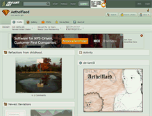 Tablet Screenshot of aethelflaed.deviantart.com
