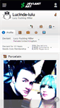 Mobile Screenshot of lucinda-lulu.deviantart.com