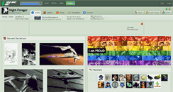 Desktop Screenshot of night-forager.deviantart.com