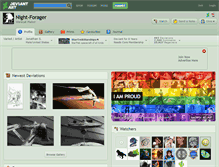 Tablet Screenshot of night-forager.deviantart.com