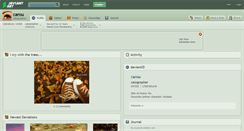 Desktop Screenshot of cansu.deviantart.com