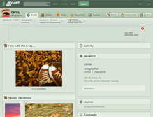 Tablet Screenshot of cansu.deviantart.com