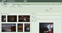 Desktop Screenshot of kaalam.deviantart.com