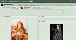 Desktop Screenshot of elle-cannelle.deviantart.com
