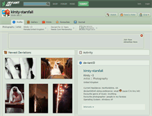 Tablet Screenshot of kirsty-starsfall.deviantart.com