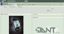 Desktop Screenshot of giantsock.deviantart.com