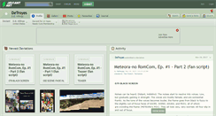Desktop Screenshot of detroyes.deviantart.com