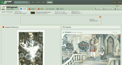 Desktop Screenshot of fallingsarah.deviantart.com