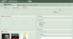 Desktop Screenshot of jego-fo-sure.deviantart.com
