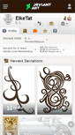 Mobile Screenshot of elketat.deviantart.com