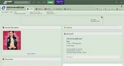 Desktop Screenshot of microwavedgi-joe.deviantart.com
