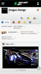 Mobile Screenshot of dragon-design.deviantart.com