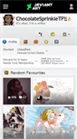 Mobile Screenshot of chocolatesprinkletfk.deviantart.com