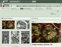 Tablet Screenshot of freixas.deviantart.com