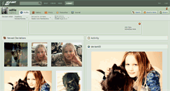 Desktop Screenshot of odilie.deviantart.com