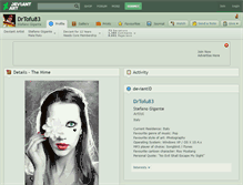 Tablet Screenshot of drtofu83.deviantart.com
